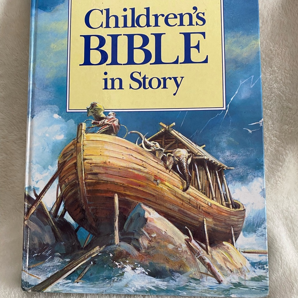 Children's Bible in Story Book